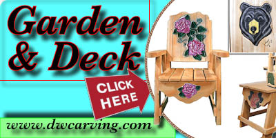DW Garden and Deck Shop, deck, garden sculptures, deck chairs, garden art 